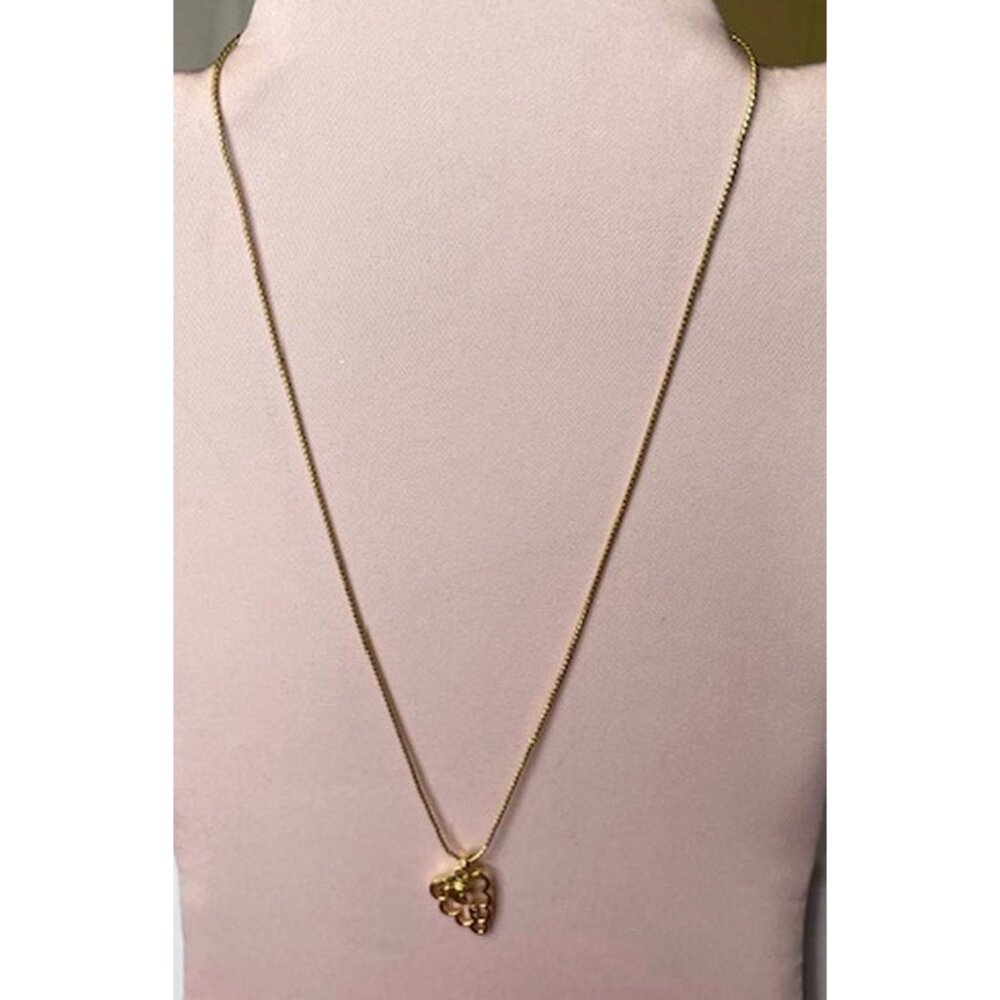 Avon Set of Two Vintage Necklaces Apple & Grape - Picture 7 of 9